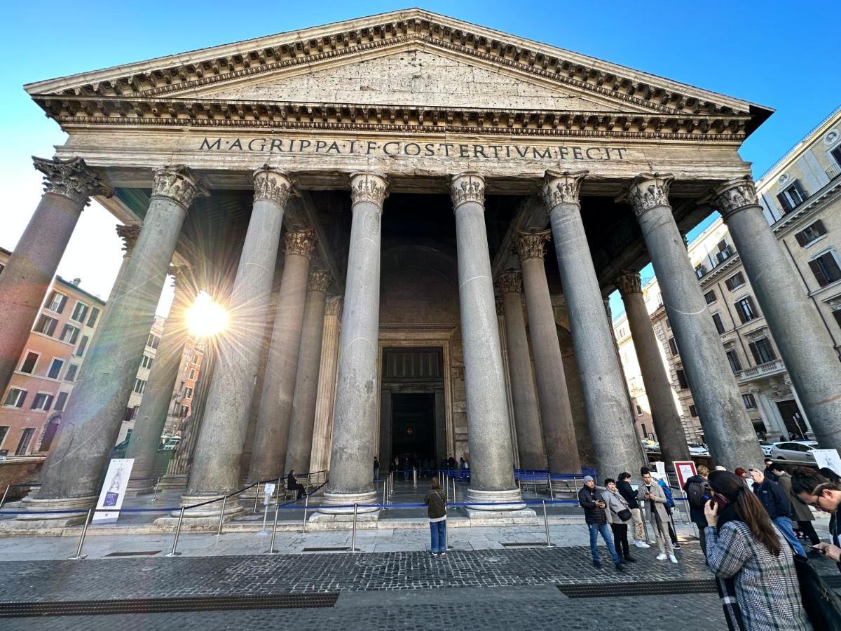 Апартаменты Pantheon Palazzo Nari Рим Экстерьер фото